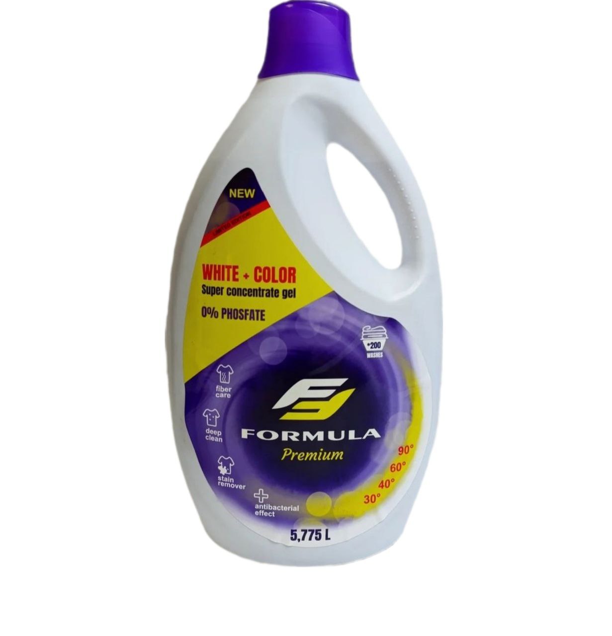 Гель для прання ТБ «FORMULA» premium WHITES+COLOR 5.775л